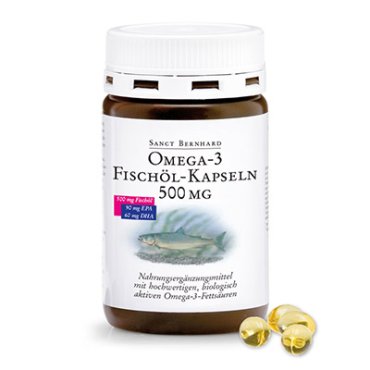 Omega-3 深海鱼油胶囊 500 mg 120 胶囊