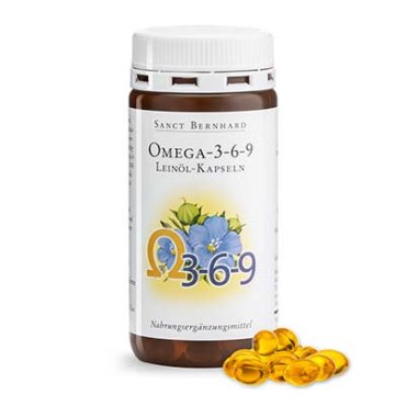 奥米茄-3-6-9亚麻籽油胶囊 180 胶囊