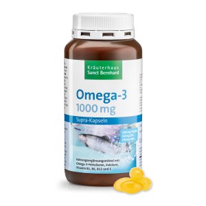 高浓度 Omega-3 1000mg 深海鱼油胶囊